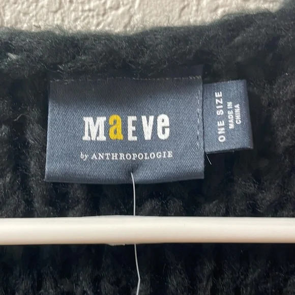 🎉HP🎉 Maeve by Anthropology Oversize Knit Bauble Sweater Vest - Picture 3 of 5